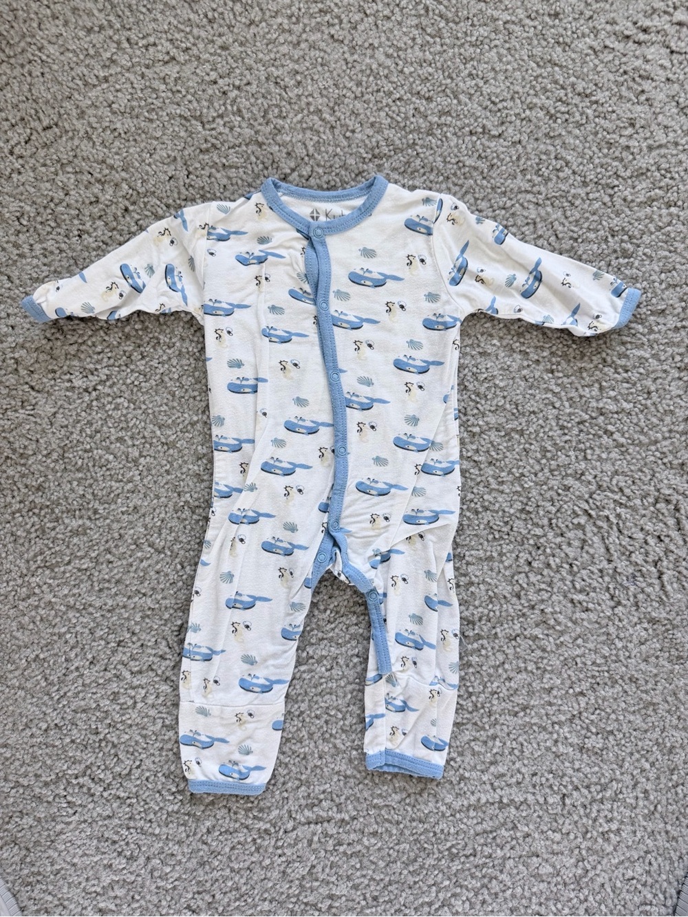 Kyte Baby “Ocean” Snap Romper